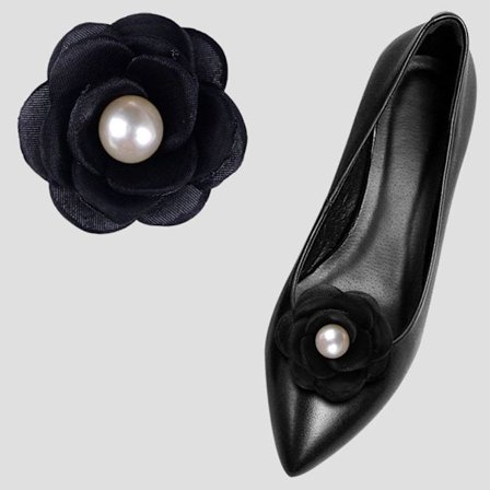 2kpl Shoe Decorations Clip Charm solki MUSTA