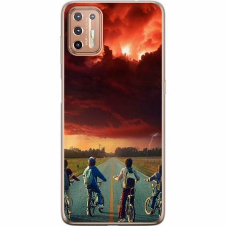 Motorola Moto G9 Plus Genomskinligt Skal Stranger Things