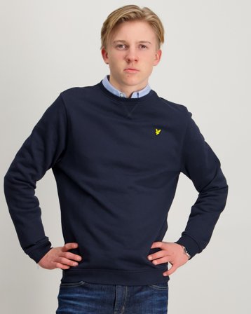 Lyle & Scott Crew Neck Sweatshirt Sininen Villapuserot Pojat - Kids Brand Store