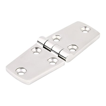 Marine Båt Kabindörr Rostfritt Stål Lucka Infälld Dörr Gångjärn Ersättning 102 * 38mm [DB]