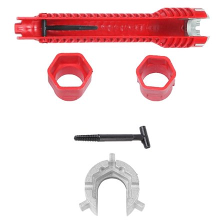 Justerbar Rörtång för Handfat och Badrum för Snabba Reparationer av Varmvattenberedare och Handfat