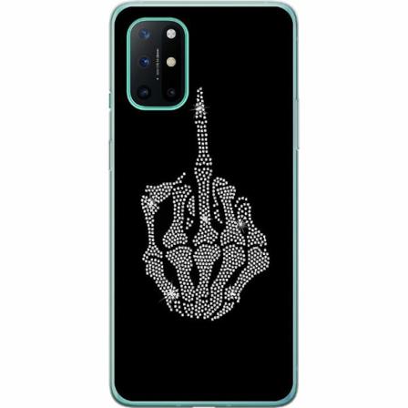 Oneplus 8t Genomskinligt Skal Fuck You Bling