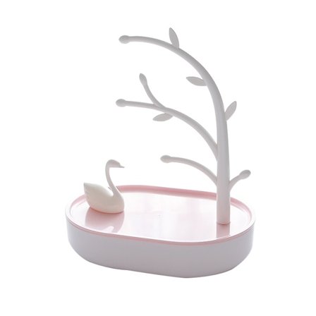 Joutsenlampi-korurasia, suuri säilytyslaatikko, sormuspidike (vaaleanpunainen)