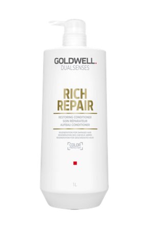 GOLDWELL Rich Repair Restoring Conditioner 1000 ml, Hår, Shampoo & Hårpleje, Balsam