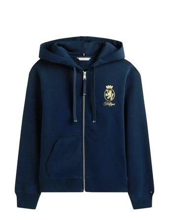 Tommy Hilfiger | Gold Crest Terry Zip Through | M