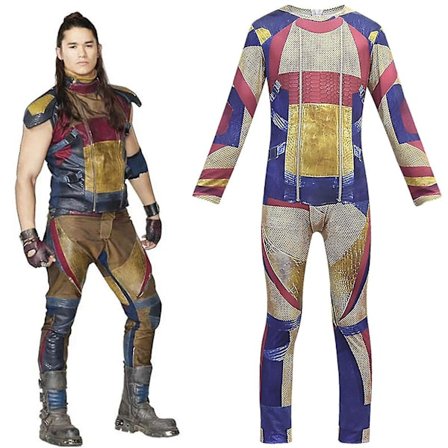 Descendants 3 Jay Jumpsuit Børne Drenge Performance Kostume Maskerade Fancy Up Jumpsuit Fødselsdag