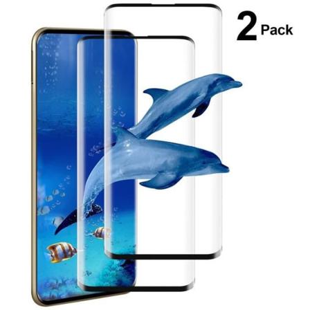 2 stk til Samsung Galaxy S10e / S10 Lite hærdet glas film skærmbeskytter fuld dækning 9H Anti-ridse High Definition