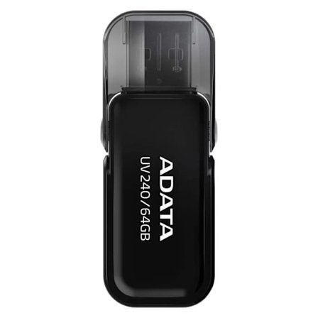 ADATA UV240 USB Flash Drive - 64 GB - USB 2.0 - Cap - Sort