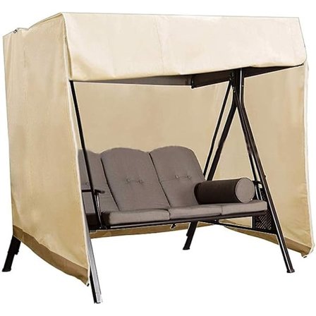 Cover för uteplats 3-sits utomhus Allvädersskydd Vattentät 220 x 170 x 125 cm