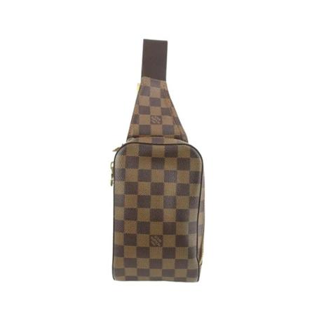 Louis Vuitton Vintage, Pre-owned Canvas louis-vuitton-bags Bruin, Dames, Maat:ONE Size