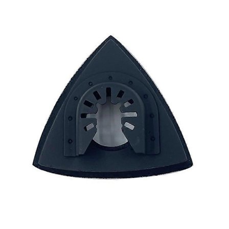 2 stk. tilbehør slibepude til multifunktionelle værktøjer, sort, 80*80*80 mm