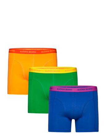 Cotton Stretch Boxer 3P Patterned Björn Borg