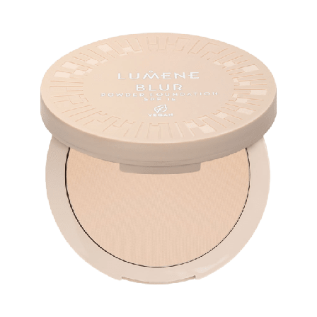 Lumene Blur Longwear Powder Foundation SPF 15 Dam Beige 10 G