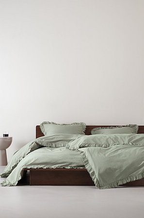 Jotex - Bettwäsche Grau grün - JINN - Kaufe Bettbezüge bei Jotex