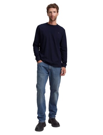 Tom Tailor Basic Longsleeve - Navy - S