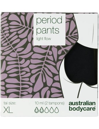 Australian Bodycare Period Pants Midi Light Flow - Nude - XL