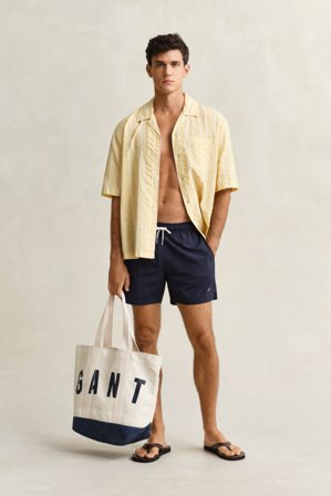 GANT Herren Badeshorts (S) Marineblau