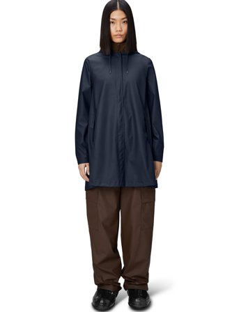 Rains A-Line W Jacket W3 - Navy - M