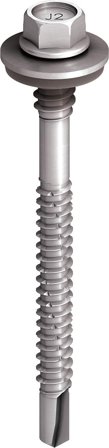 Ejot 3567012674 Paneeliruuvi E19, 100 kpl/pakkaus 5,5/6,3 x 122/6 mm, Kiinnitys