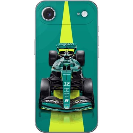 Yhteensopiva Puhelinkuori Apple Apple iPhone 17 Air Aston Martinin Formula 1 -auto vihreässä kilpailumuotoilussa, jossa on moderni studiosentuntma