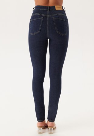 BUBBLEROOM - High Push Up Superstretch Jeans - Midnight blue