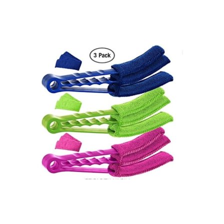 Trepunkts bil slitsborste multifunktionell luftkonditionering uttag rengörings skönhetsverktyg borste bil dammning persienner borste