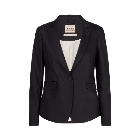 Mos Mosh Blake Night Tailored Blazers Jackor Dam Svart 46