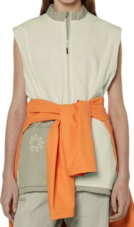 Rains Fleece Vest Unisex unlined vests Beige M