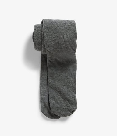 Kappahl | Rajstopy z mieszanki wełny Ciemnoszary S | Ciemnoszary