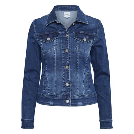 My Essential Wardrobe Denim Jakke Blå, Dame