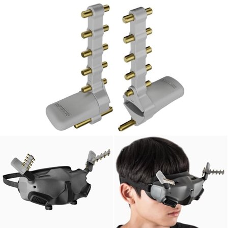 STARTRC 1111317 Ett par 5,8 GHz Yagi-UDA Antenn Signal Booster Range Extender Signalförstärkare Plug and Play för DJI Avata Goggles 2