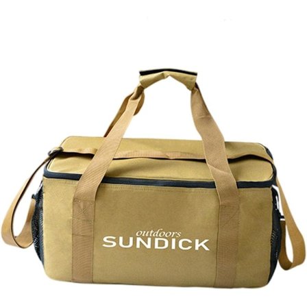 Stor picnic taske isoleret opbevaringskurv bærbar køletaske til camping, grill og rejser