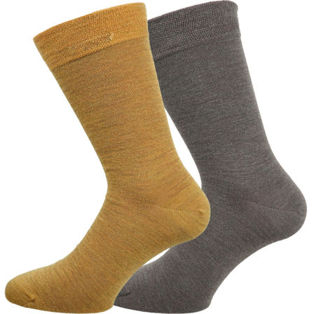 Avignon 2-Pack Liner Merinoull Umbra/Mustard