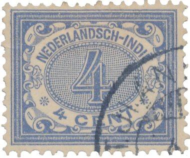 Hollandsk Ostindien 1902-1909 - NVPH 45 - Stemplet
