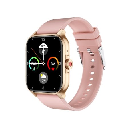 Smartwatch med Bluetooth-opkald, pulsmåling, iltmætning, blodtryk, blodsukker og lipidovervågning