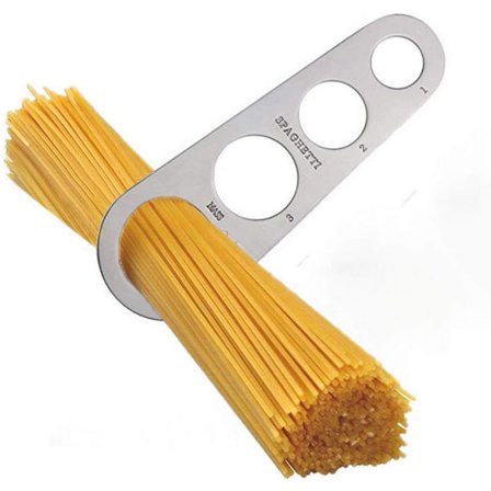 Spaghetti-mått, Rostfritt Stål Pasta Nudel Portionsmätare