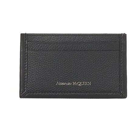 Alexander McQueen Wallets ; Cardholders , Zwart , Heren , Maat: ONE Size Portefeuilles