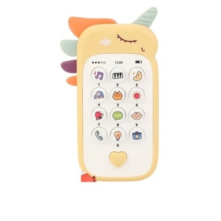 Baby telefon leksak musik ljud telefon sovleksaker med bitring simulering leksaker telefon spädbarn tidigt pedagogisk leksak