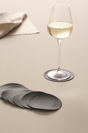 Jotex - Glassbrikker 8-pk Svart matt svart - LUNI - Kjøp Glasstilbehør hos Jotex