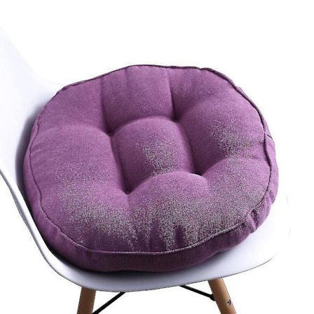 Tykke pude, rund stolepude sædehynde, blød gulvpude til hjemmet Stue Balkon Kontorhave