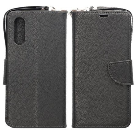 Sony Xperia 10 III Plånboksfodral med Stativ - Svart