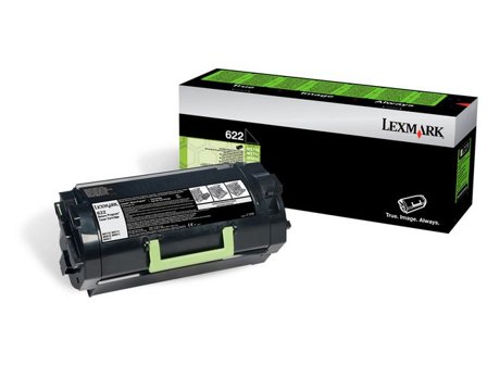 Lexmark Toner 62D2000 622H svart - Lyreco - Toner och bläck - Tonerkassetter - Toner Lexmark