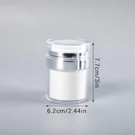 15/30/50ml Vakuumluftfria pumpburkar Kosmetisk behållare