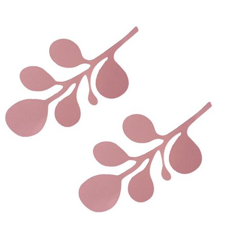 2x 3D Papirblomster Til Fantastisk Baggrundsvæg Dekoration Bryllup