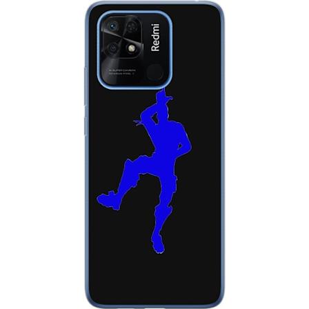 Xiaomi Redmi 10C Gjennomsiktig deksel Fortnite Blå Dans