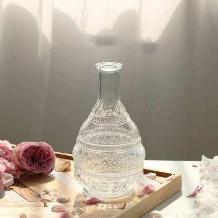 Glasvas Hydroponic Terrarium 8 8