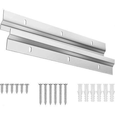 Fransk List Bildehenger, 2 stk. Z-Bar Sammenlåsende Veggmonteringsbrakett Bildeoppheng Hardware Kit For Oppheng av Malerier (FMY)