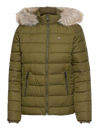 Tjw Essential Hooded Jacket Green Tommy Jeans