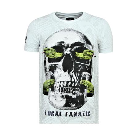 Local Fanatic - T-shirts - Vit - Herr - Storlek: S, Herr, Storlek: S