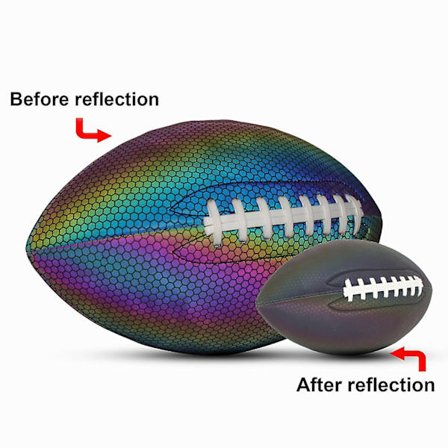 Kreativ Luminous Hållbar Reflekterande Fotboll Luminous Fotboll Vuxen Barn Träningstävling